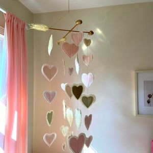 Pottery Barn Kids Hanging Hearts